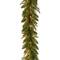 9' x 10" Pre-lit Feel-Real® Fraser Grande Artificial Christmas Garland with 100 Clear Lights